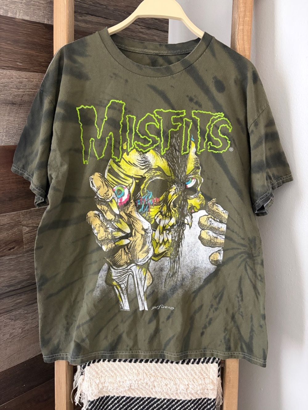 Misfits Tie Dye Band Tee